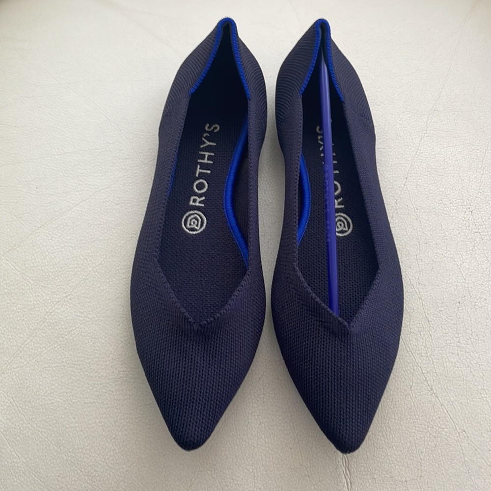 Rothy's Navy Blue Flats